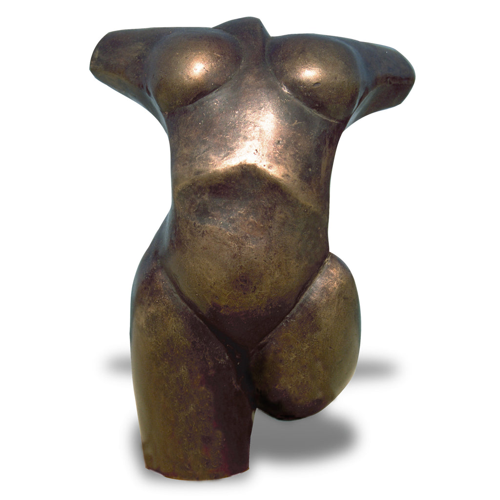 Standing abstract female figurative bronze sculpture for sale by Stephen Williams.