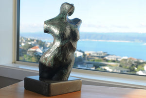 Standing figurative bronze sculpture for sale by Stephen Williams.