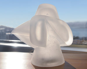 Lighthouse - Cast glass sculpture by Stephen Williams | New Zealand