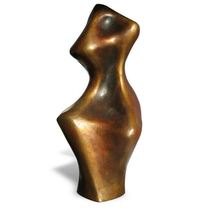 Abstract expressionist bronze sculpture for sale by Stephen Williams.